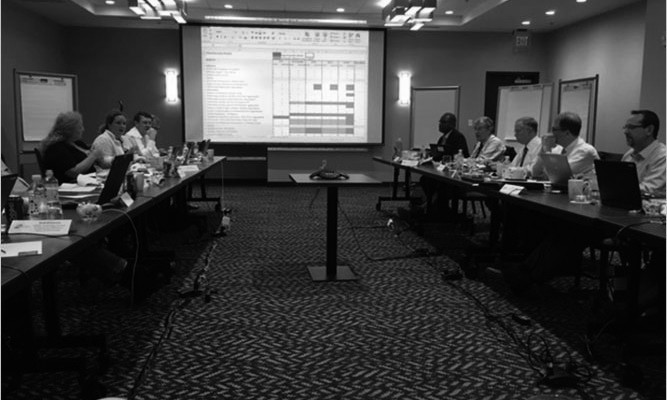 Reunião de planejamento em Washington, DC