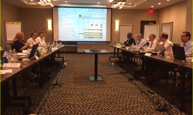 Reunião de planejamento em Washington, DC